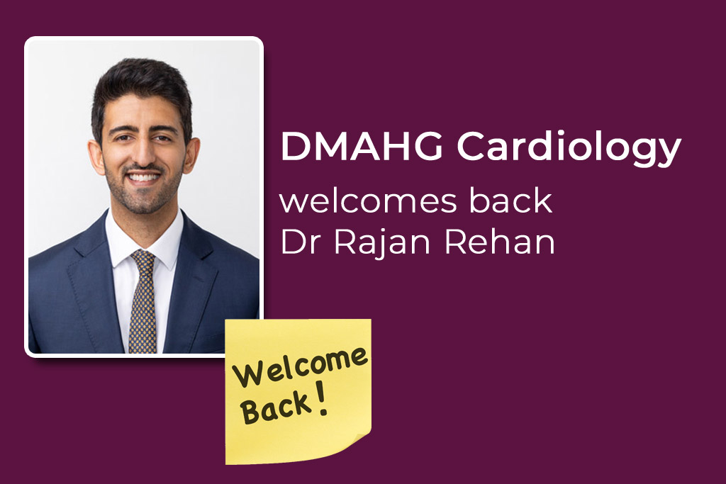 Welcome Back Dr Rajan Rehan — Advanced Interventional Expertise Now Available Locally